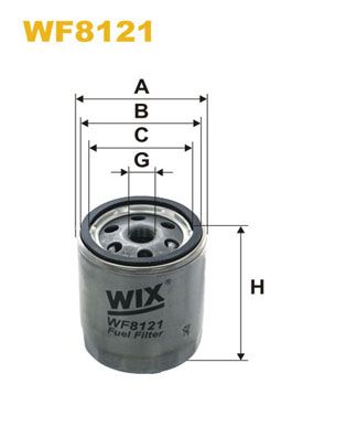 WIX FILTERS Kütusefilter WF8121